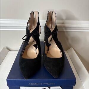 Adrienne Vittadini Black Women's Heels